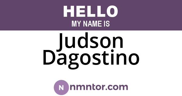 Judson Dagostino