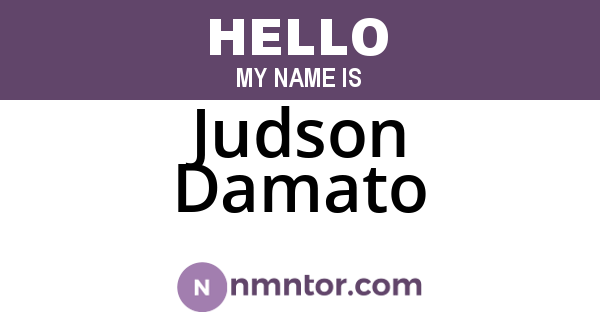 Judson Damato