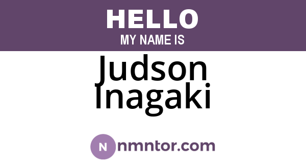 Judson Inagaki