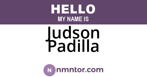 Judson Padilla