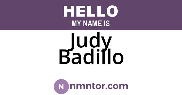 Judy Badillo