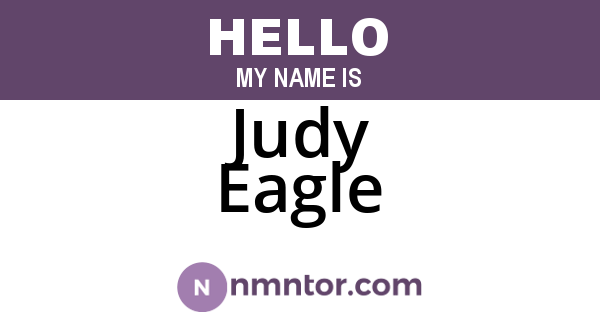 Judy Eagle