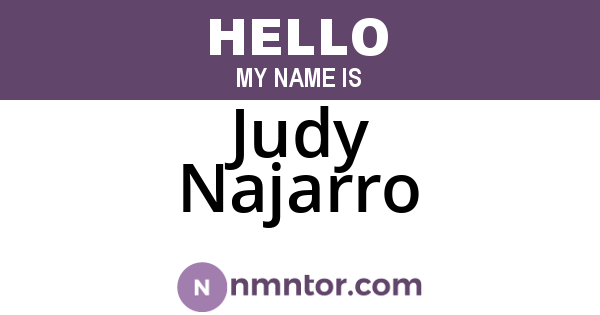 Judy Najarro