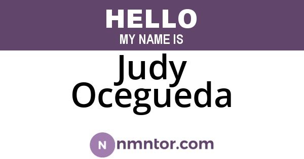 Judy Ocegueda