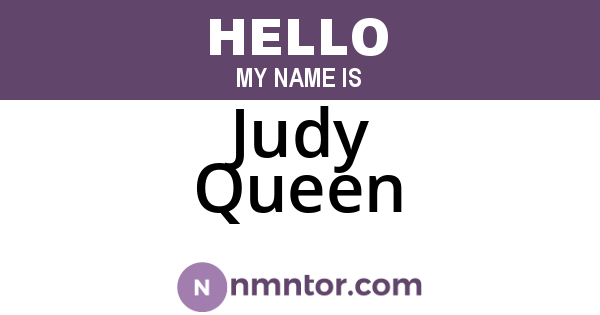 Judy Queen