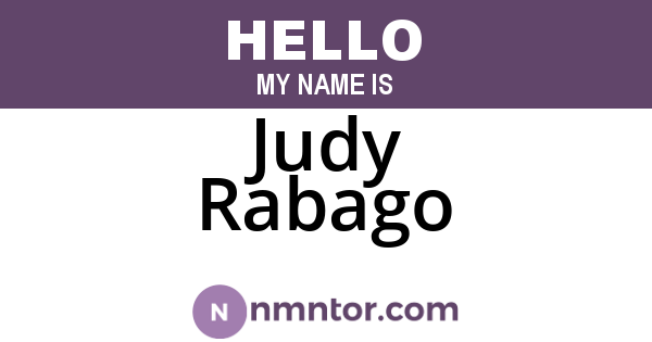 Judy Rabago