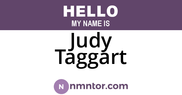 Judy Taggart