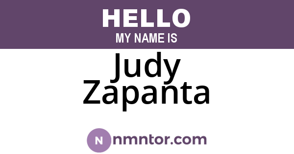 Judy Zapanta