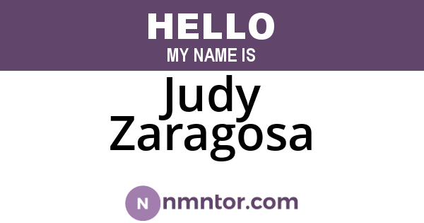 Judy Zaragosa