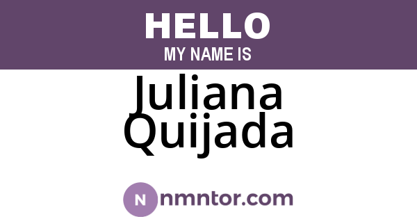 Juliana Quijada