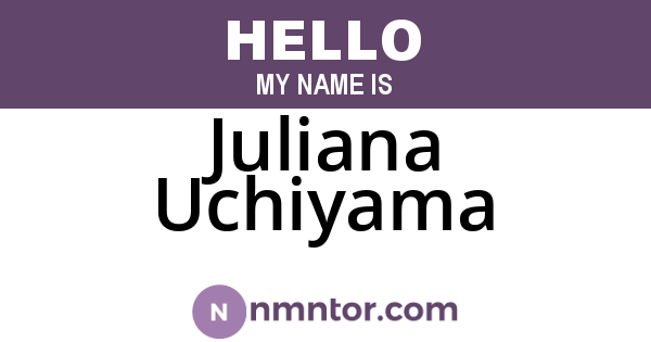 Juliana Uchiyama
