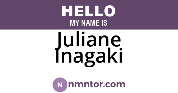 Juliane Inagaki