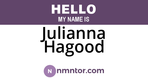 Julianna Hagood