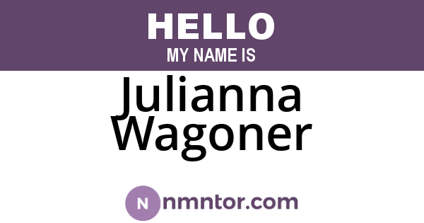 Julianna Wagoner