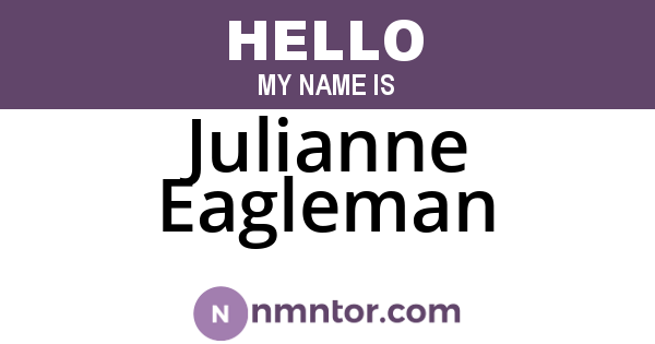 Julianne Eagleman