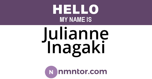 Julianne Inagaki