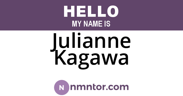 Julianne Kagawa