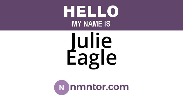 Julie Eagle