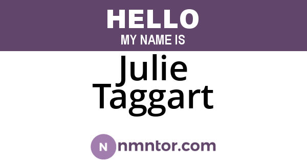 Julie Taggart