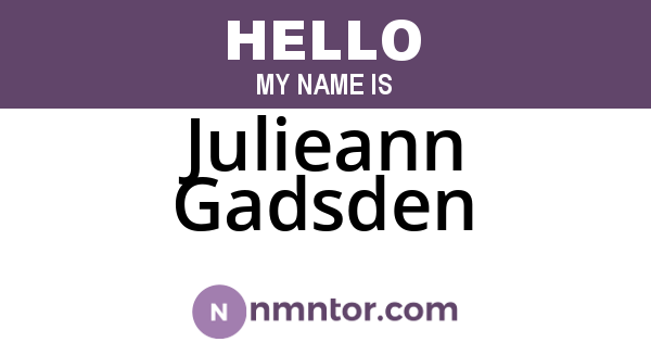 Julieann Gadsden