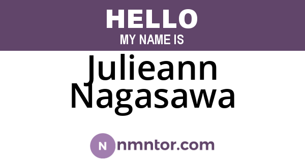 Julieann Nagasawa
