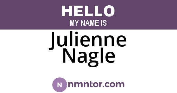 Julienne Nagle