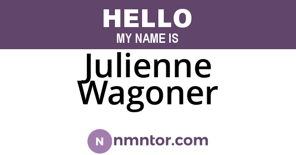 Julienne Wagoner