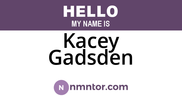 Kacey Gadsden