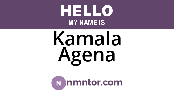 Kamala Agena