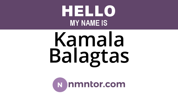 Kamala Balagtas