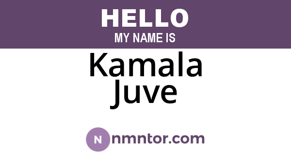 Kamala Juve