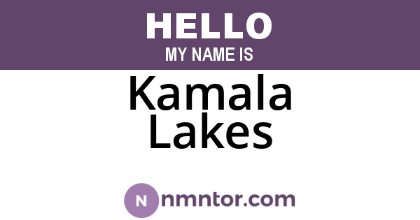 Kamala Lakes
