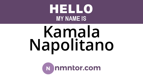 Kamala Napolitano