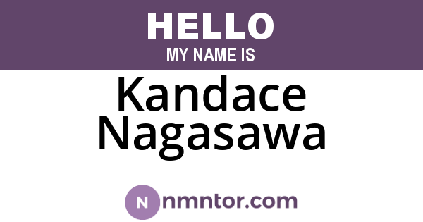 Kandace Nagasawa