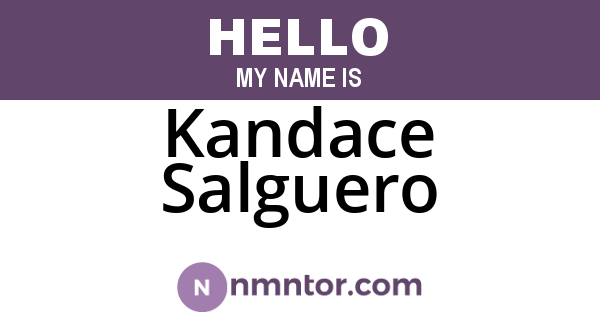 Kandace Salguero
