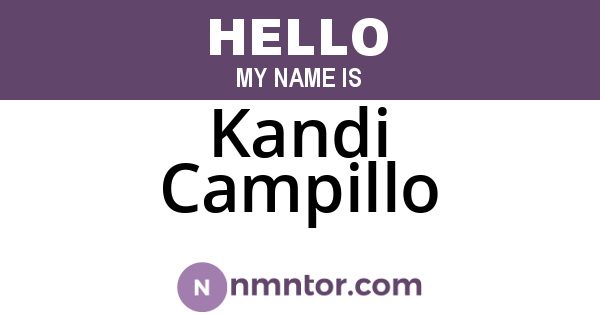 Kandi Campillo