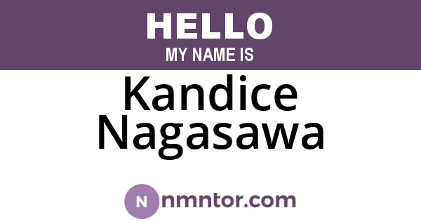 Kandice Nagasawa