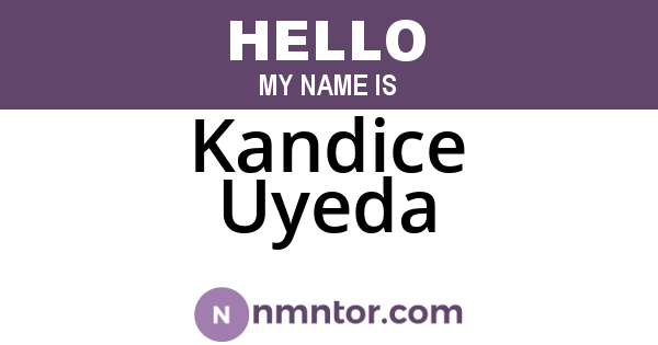 Kandice Uyeda