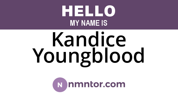 Kandice Youngblood