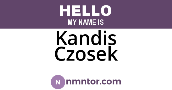 Kandis Czosek