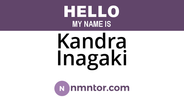 Kandra Inagaki