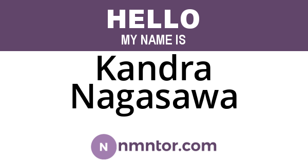 Kandra Nagasawa