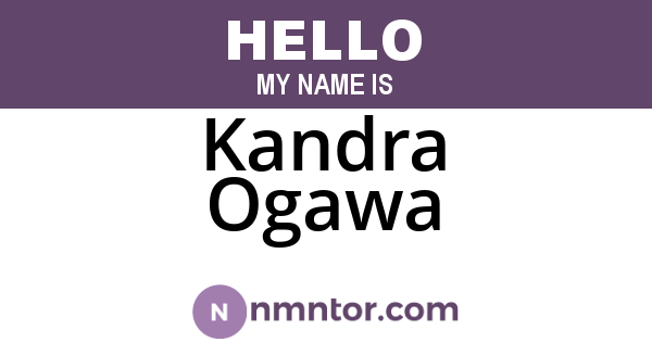 Kandra Ogawa