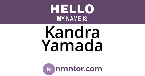 Kandra Yamada