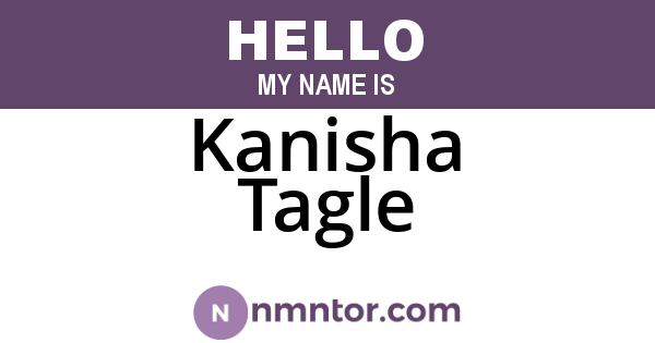 Kanisha Tagle