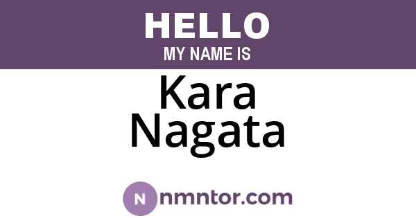 Kara Nagata
