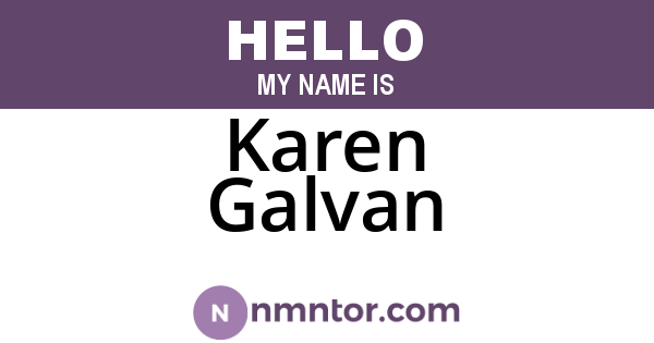 Karen Galvan