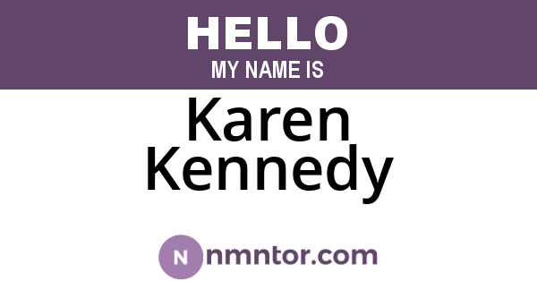 Karen Kennedy