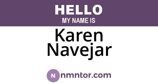 Karen Navejar