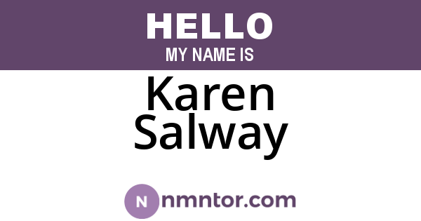 Karen Salway